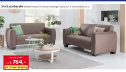 Woonsquare 21/2+2 zits Gazelle aanbieding