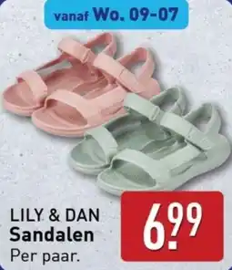 ALDI Lily & Dan Sandalen aanbieding