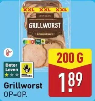 ALDI Grillworst aanbieding