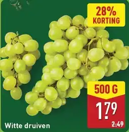 ALDI Witte druiven aanbieding
