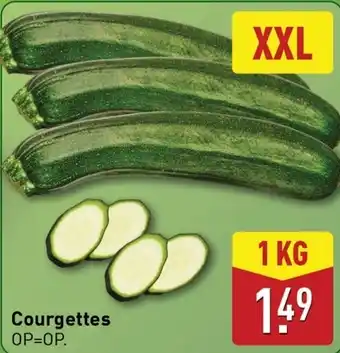 ALDI Courgettes XXL aanbieding