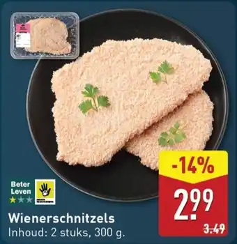 ALDI Wienerschnitzels aanbieding