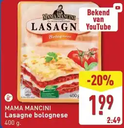 ALDI Mama Mancini aanbieding
