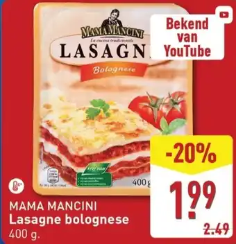 ALDI Mama Mancini aanbieding