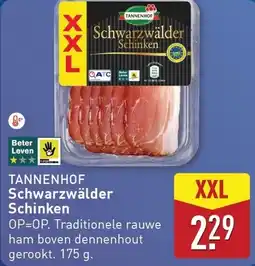 ALDI Tannenhof Schwarzwälder Schinken XXL aanbieding