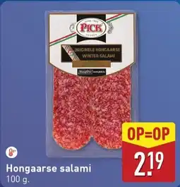 ALDI Hongaarse salami aanbieding