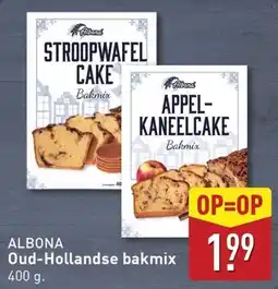 ALDI Albona Oud-Hollandse bakmix aanbieding