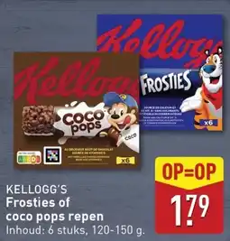 ALDI Kellogg's frosties of coco pops repen aanbieding