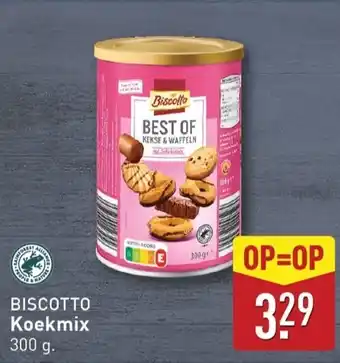 ALDI Biscotto koekmix aanbieding