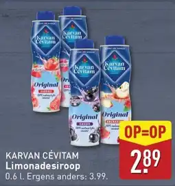 ALDI Karvan cévitam Limonadesiroop aanbieding