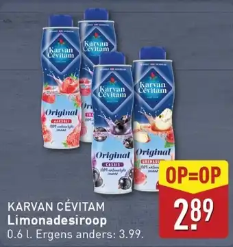 ALDI Karvan cévitam Limonadesiroop aanbieding