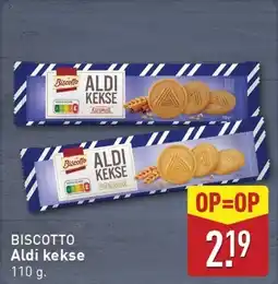 ALDI Biscotto Aldi Kekse aanbieding
