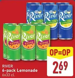 ALDI River 6-pack Lemonade aanbieding