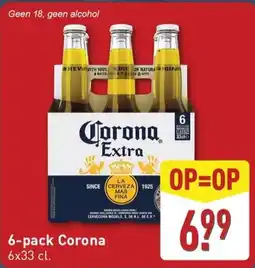 ALDI 6-pack Corona aanbieding
