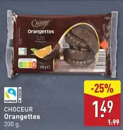 ALDI Choceur orangettes aanbieding