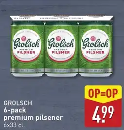 ALDI Grolsch 6-pack premium pilsener aanbieding