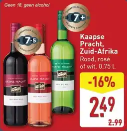 ALDI Kaapse Pracht, Zuid-Afrika aanbieding