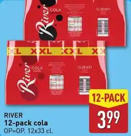 ALDI River 12-pack cola aanbieding