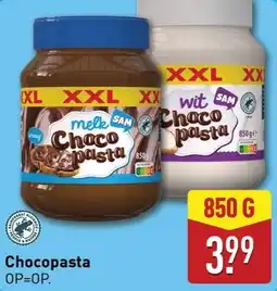 ALDI Chocopasta aanbieding