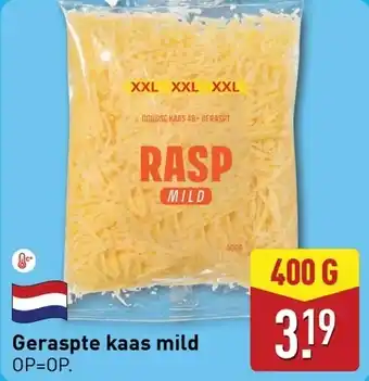 ALDI Geraspte kaas mild aanbieding