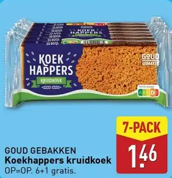ALDI Goud gebakken Koekhappers kruidkoek aanbieding