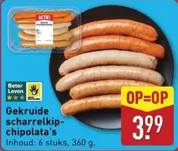 ALDI Gekruide scharrelkip chipolata's aanbieding