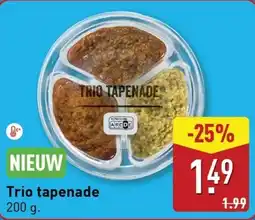 ALDI Trio tapenade aanbieding