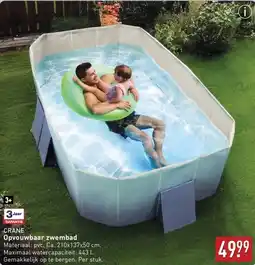 ALDI Crane Opvouwbaar zwembad aanbieding