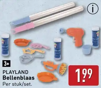 ALDI Playland Bellenblaas aanbieding