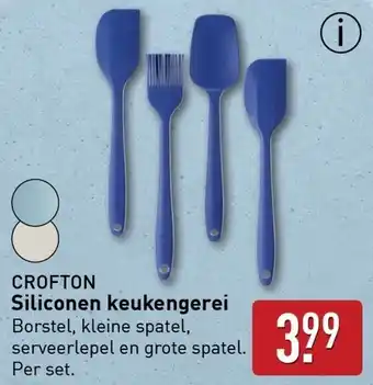 ALDI Crofton Siliconen keukengerei aanbieding