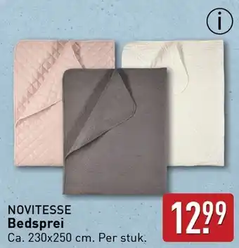 ALDI Novitesse bedsprei aanbieding