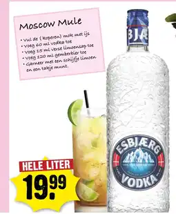 Dirck 3 ESBJAERG VODKA aanbieding