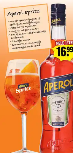 Dirck 3 APEROL aanbieding