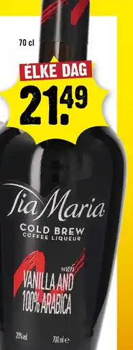 Dirck 3 Tia Maria Cold Brew aanbieding