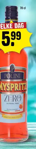 Dirck 3 POLINI MYSPRITZ ZERO aanbieding