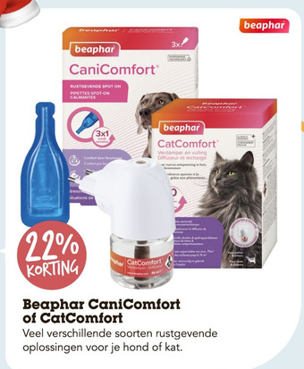 Discus Beaphar CaniComfort of CatComfort aanbieding