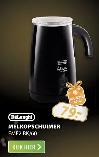 Expert DēLonghi MELKOPSCHUIMER | EMF2.BK/60 aanbieding