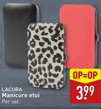 ALDI Lacura Manicure etui aanbieding