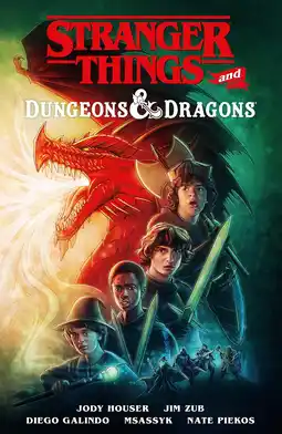 Amazon Stranger Things and Dungeons & Dragons (Graphic Novel) aanbieding