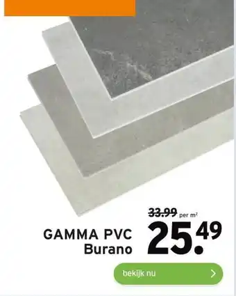 GAMMA GAMMA PVC Burano aanbieding