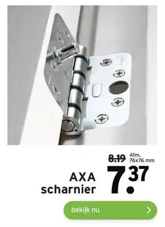 GAMMA AXA scharnier S aanbieding