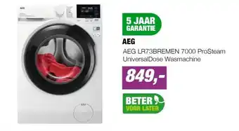 EP AEG LR73BREMEN 7000 ProSteam UniversalDose Wasmachine aanbieding