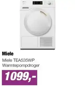 EP Miele TEA535WP Warmtepompdroger aanbieding