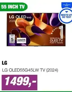 EP LG OLED55G45LW TV (2024) aanbieding