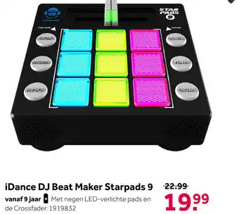 Intertoys iDance DJ Beat Maker Starpads 9 aanbieding