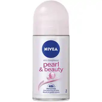 Albert Heijn NIVEA Pearl & beauty deodorant roller aanbieding