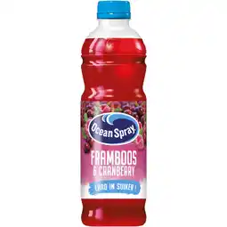 Albert Heijn Ocean Spray Framboos & cranberry aanbieding