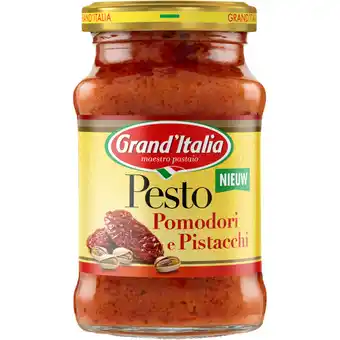 Albert Heijn Grand' Italia Pesto pomodori e pistacchi aanbieding
