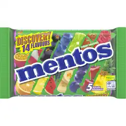 Albert Heijn Mentos Discovery 14 flavours aanbieding
