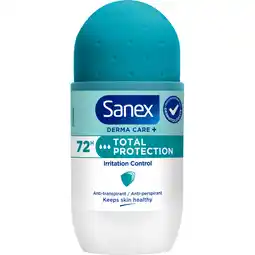 Albert Heijn Sanex Derma care+ total protection roller aanbieding